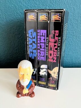 Original Version Star Wars Trilogy VHS Box Set 1995 Disney Empire